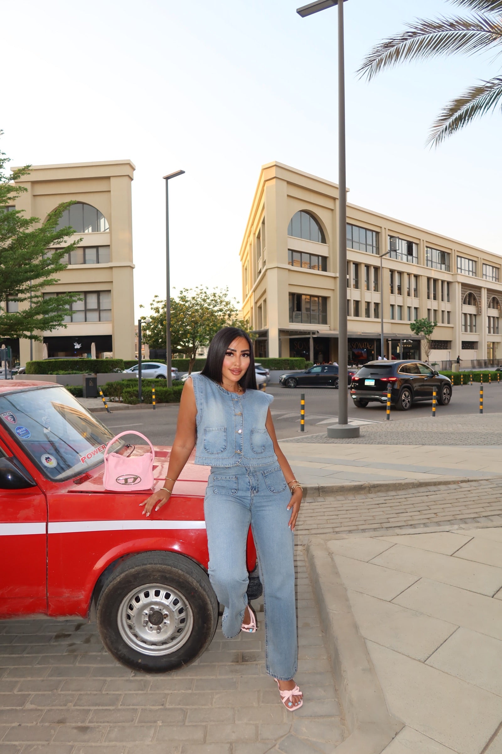 Denim Elegance Set